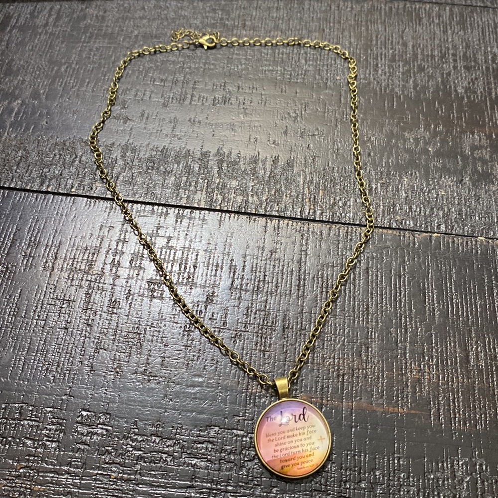 NWOT Unisex Numbers 6:24 Bubble Pendant Necklace! - Picture 4 of 5